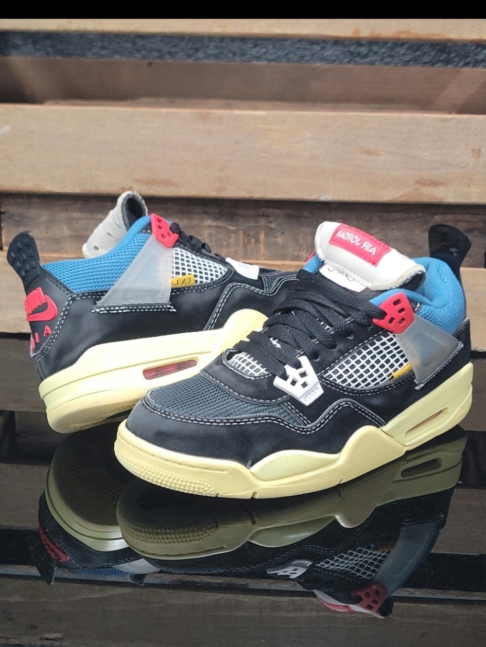 Nike Air Jordan 4 Union Off Noir (Rare) (Mens 6.5 Wmns 8) Ships Today